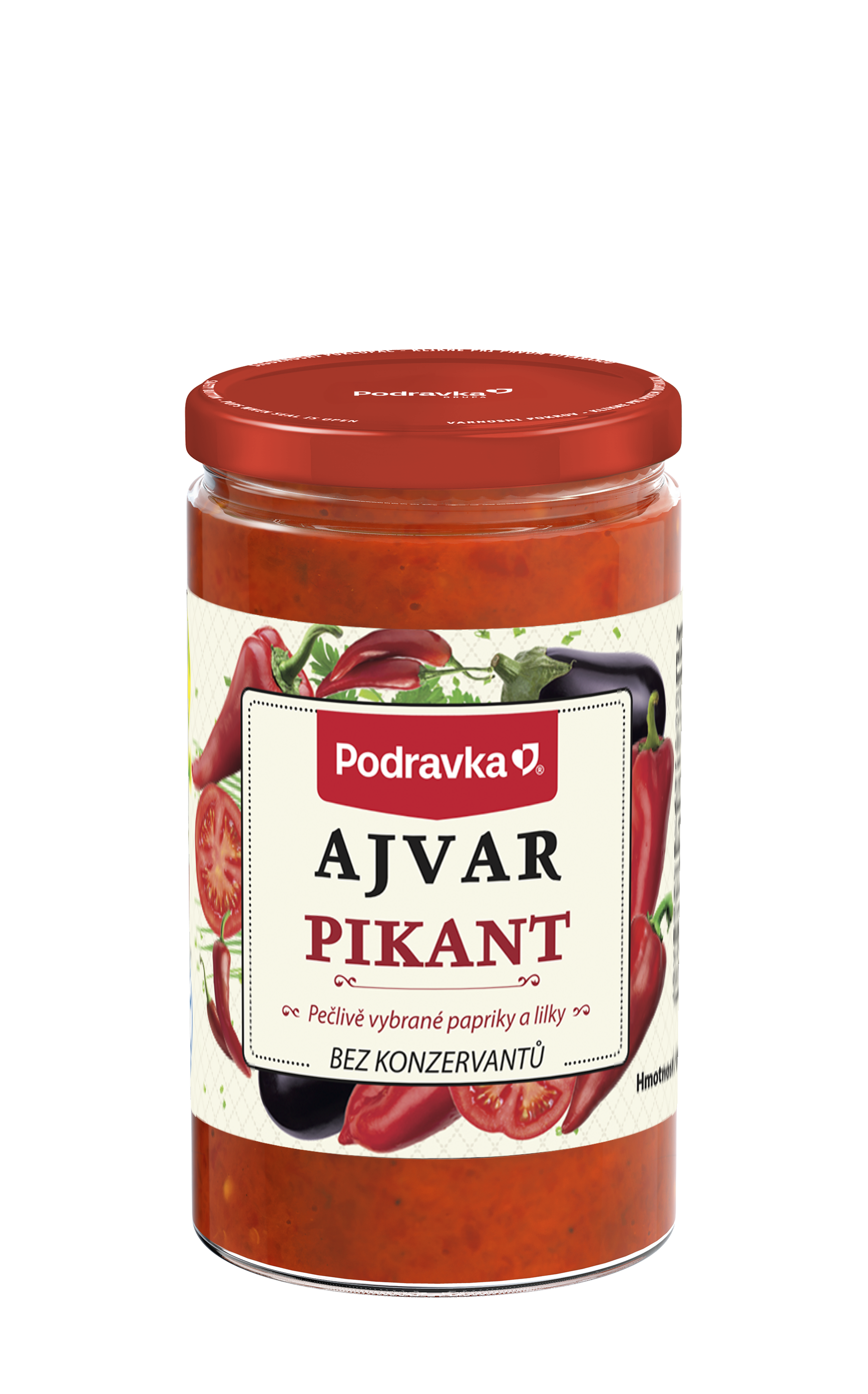 Ajvar ostrý  350 g