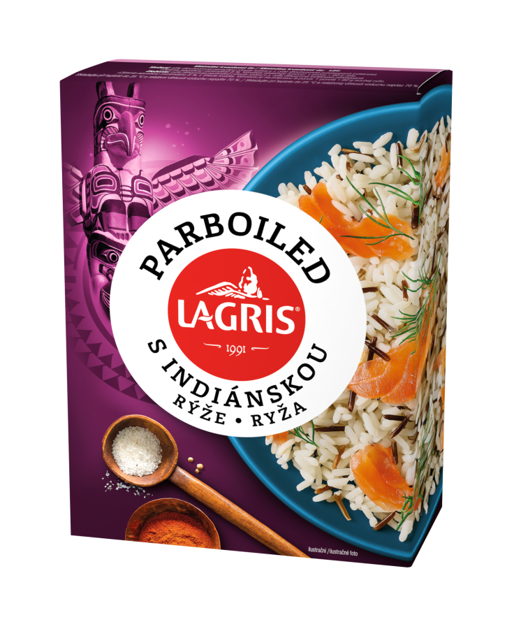 Rýže parboiled s indiánskou 500 g