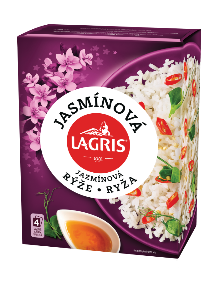 Rýže jasmínová varné sáčky 400 g