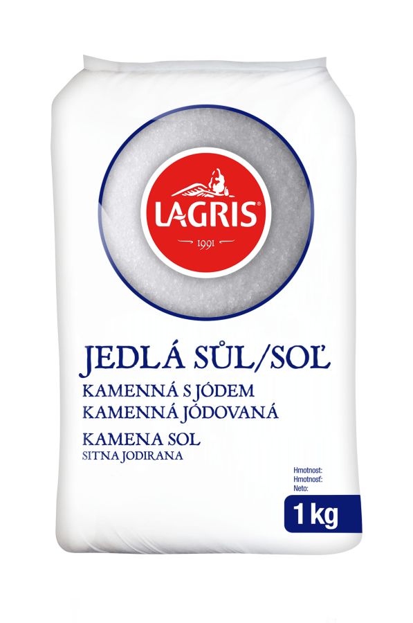 Sůl kamenná s jódem 1 kg