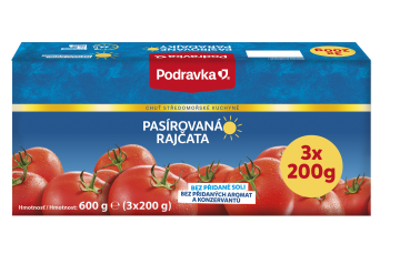 Rajčata pasírovaná 3 x 200 g (multipack)