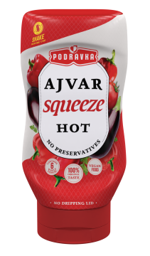 Ajvar squeeze ostrý 310 g