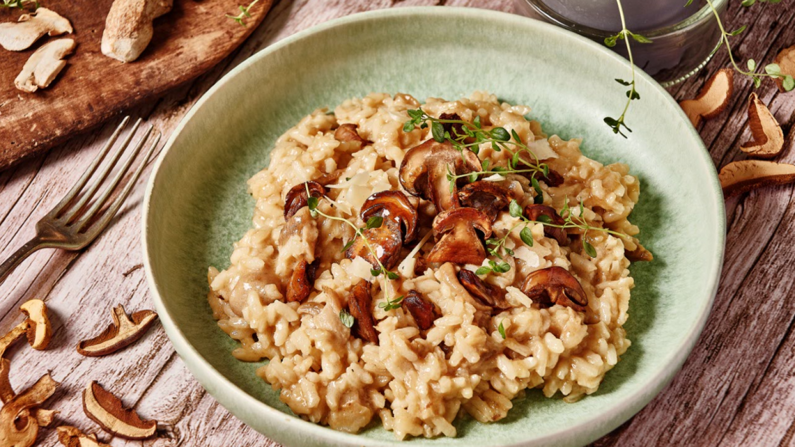 Benátské risotto s hříbky